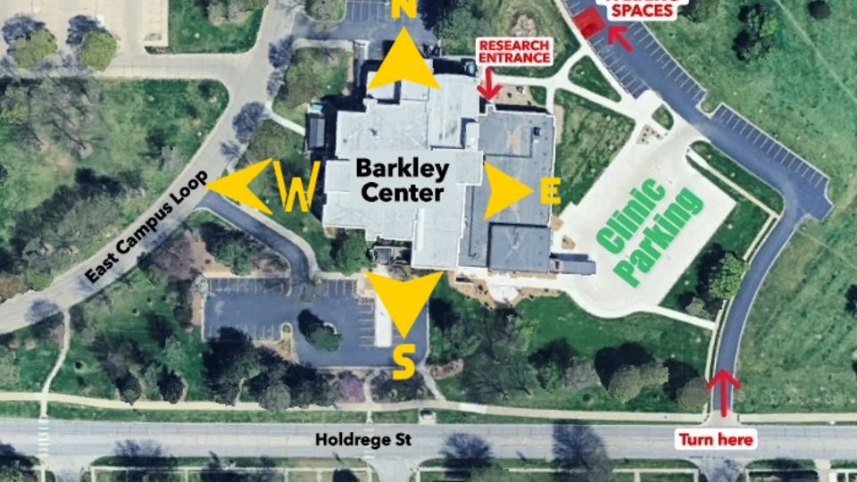Map to Barkley Clinic