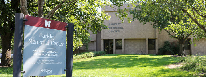 Exterior shot of Barkley Center